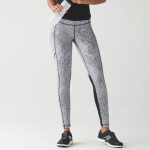 LULULEMON | Speed Tight V Power Luxtreme Spray Jacquard Leggings Women’s Size 2